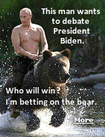 Russian President Vladimir Putin challenged President Biden to a debate after Joe called him ''a killer''. ''It takes one to know one,'' Putin responded. ''We always see our own traits in other people and think they are like how we really are.''